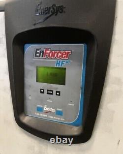 Chargeur de batterie EnerSys EnForcer HFIQ, chargeur de chariot élévateur modèle EQ3-10-1, utilisé
