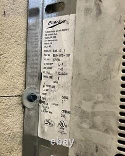 Chargeur de batterie EnerSys EnForcer HFIQ, chargeur de chariot élévateur modèle EQ3-10-1, utilisé
