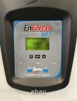 Chargeur de batterie EnerSys EnForcer HFIQ, chargeur de chariot élévateur modèle EQ3-10-1, utilisé