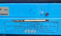 Chargeur de batterie Exide Depth D1-6-680 208/240/480VAC monophasé 12V 680AH