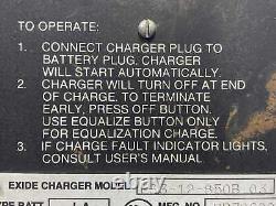 Chargeur de batterie Exide System 3000 FS3-12-850B 03