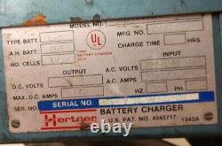 Chargeur de batterie Hertner Auto 1000 modèle 3TN18-865 36V 3 Ph