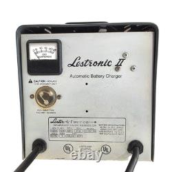 Chargeur de batterie Lester Lestronic II 48 volts 48LC21-6ET 17910 testé complet