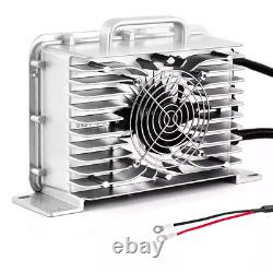 Chargeur de batterie LiFePO4 Lithium 24V(29.2V) 30A pour chariot élévateur marin et transpalette