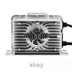 Chargeur de batterie LiFePO4 Lithium 24V(29.2V) 30A pour chariot élévateur marin et transpalette
