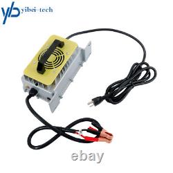 Chargeur de batterie LiFePO4 Lithium 24V(29.2V) 30A pour chariot élévateur marin et transpalette