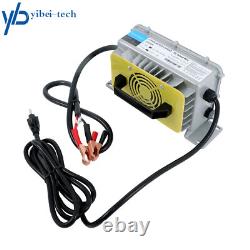 Chargeur de batterie LiFePO4 Lithium 24V(29.2V) 30A pour chariot élévateur marin et transpalette