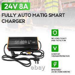 Chargeur de batterie Lithium 24V 8A pour transpalette électrique NOBLIFT EDGE PTE15N Neuf