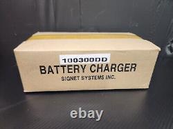 Chargeur de batterie MEC 100300DD Signet Systems Neuf dans son emballage