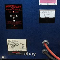 Chargeur de batterie Northeast 1NE6-255 6 cellules 12 volts 255AH 51 ampères 120/208V monophasé