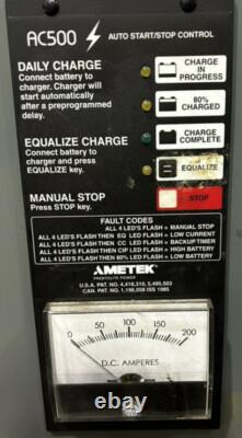 Chargeur de batterie Prestolite Battery-Mate 24V pour chariot élévateur 208/240/480V 3 phases