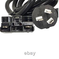 Chargeur de batterie SWCH24V10A-B compatible avec les transpalettes Heli chariots élévateurs électriques