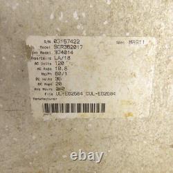 Chargeur de batterie Tennant SCR362017 36V DC 18 cellules 120V d'entrée 240 Amp Hr