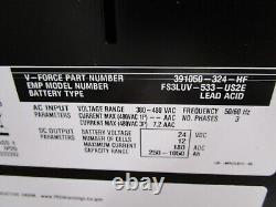 Chargeur de batterie V Force Fs3-mp324-3 24v, 3ph Fs3luv-533-us2e