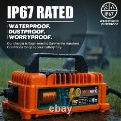 Chargeur de batterie au plomb 24V 30A VoltReviveT pour chariots élévateurs et équipements