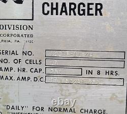 Chargeur de batterie au plomb Esb Exide Npc 18-3-550nm 240/480vac 3 phases