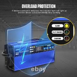 Chargeur de batterie au plomb-acide pour chariots de golf 30A 24V, chargeur de batterie pour chariots élévateurs Scrubber.
