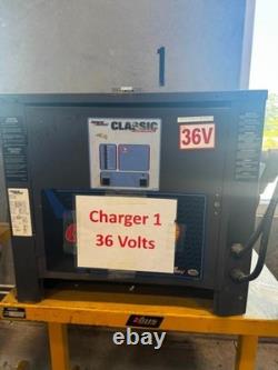 Chargeur de batterie classique 36V General Battery, 18 cellules, 3PH, Modèle MC3-18
