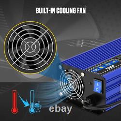 Chargeur de batterie de chariot de golf 24V, chargeur de batterie de chariot élévateur rapide 30A entièrement automatique