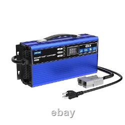Chargeur de batterie de chariot de golf 24V, chargeur de batterie de chariot élévateur rapide 30A entièrement automatique