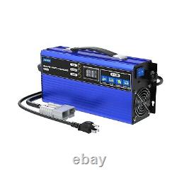 Chargeur de batterie de chariot de golf 24V, chargeur de batterie de chariot élévateur rapide 30A entièrement automatique