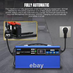 Chargeur de batterie de chariot de golf 24 Volts 30 Amp Charge de batterie de chariot élévateur et de nettoyeur de sol