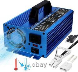 Chargeur de batterie de chariot de golf intelligent 24V Chargeur de chariot élévateur Adapté pour batterie au plomb-acide