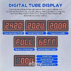 Chargeur de batterie de chariot élévateur 24V 20A Chargeur de batterie 24V 20 Amp