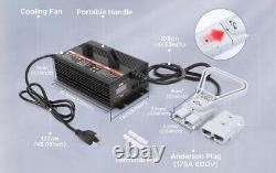 Chargeur de batterie de chariot élévateur 24V 20A Chargeur entièrement automatique Chargeur de batterie au plomb-acide