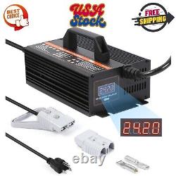 Chargeur de batterie de chariot élévateur 24V 20A Chargeur intelligent de chariot élévateur 24 volts 600W