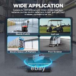 Chargeur de batterie de chariot élévateur 24V 20A Chargeur intelligent de chariot élévateur 24 volts 600W