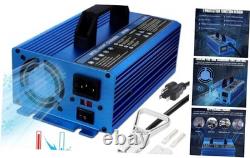 Chargeur de batterie de chariot élévateur 24V 20A, chargeur intelligent entièrement automatique, 24V 24V20A