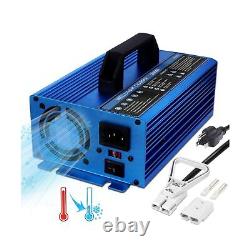 Chargeur de batterie de chariot élévateur 24V 20A, chargeur intelligent entièrement automatique, batterie 24V C