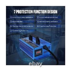 Chargeur de batterie de chariot élévateur 24V 20A, chargeur intelligent entièrement automatique, batterie 24V C