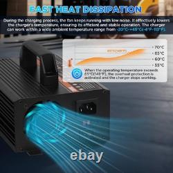 Chargeur de batterie de chariot élévateur 24V 20A entièrement automatique et chargeur de chariot élévateur à charge lente 2