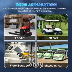 Chargeur de batterie de chariot élévateur 24V 20A entièrement automatique et entretien de batterie 24V Sm