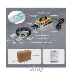 Chargeur de batterie de chariot élévateur 24V 30A Chargeur de batterie 24 volts