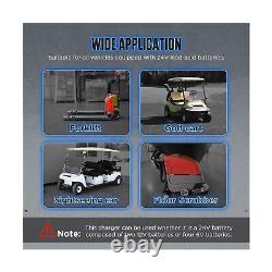 Chargeur de batterie de chariot élévateur 24V 30A Chargeur de batterie 24 volts pour chariot élévateur