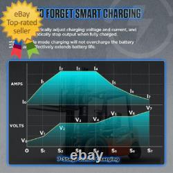 Chargeur de batterie de chariot élévateur 24V 30A Chargeur intelligent à charge lente IP67 étanche 24 volts 3