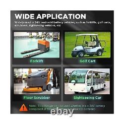 Chargeur de batterie de chariot élévateur 24V 30A Chargeur intelligent de chariot élévateur avec écran LCD 24 V