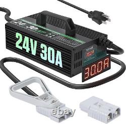Chargeur de batterie de chariot élévateur 24V 30A, chargeur de batterie au plomb acide, prise triangulaire SB175A