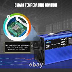 Chargeur de batterie de chariot élévateur 24V 30A, chargeur de batterie au plomb pour transpalette et voiture de golf.