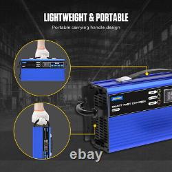 Chargeur de batterie de chariot élévateur 24V 30A, chargeur de batterie au plomb pour transpalette et voiture de golf.
