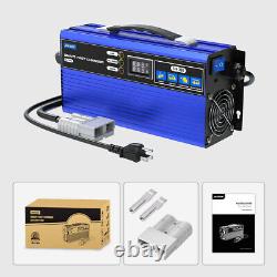 Chargeur de batterie de chariot élévateur 24V 30A, chargeur de batterie au plomb pour transpalette et voiture de golf.
