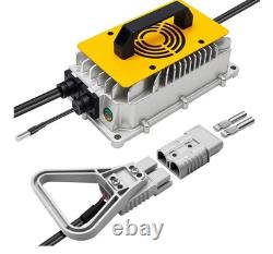 Chargeur de batterie de chariot élévateur 24V 30A, chargeur intelligent à faible intensité pour transpalette 2496