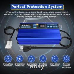 Chargeur de batterie de chariot élévateur 24V 30A entièrement automatique pour batteries au plomb-acide