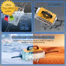 Chargeur de batterie de chariot élévateur 24V 30A intelligent, chargeur de maintien étanche IP67, 24 volts