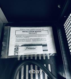 Chargeur de batterie de chariot élévateur Ametek Prestolite 1050EC3F-12SP 12/24V CC IN 480V 3PH