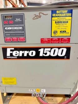 Chargeur de batterie de chariot élévateur C D Tech VFR12HK850 Ferro 1500 Ser