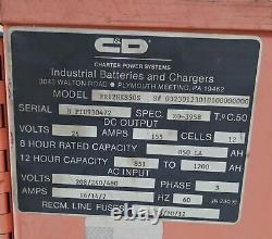 Chargeur de batterie de chariot élévateur Charter Power Systems Fr12hk850s 24v d'occasion